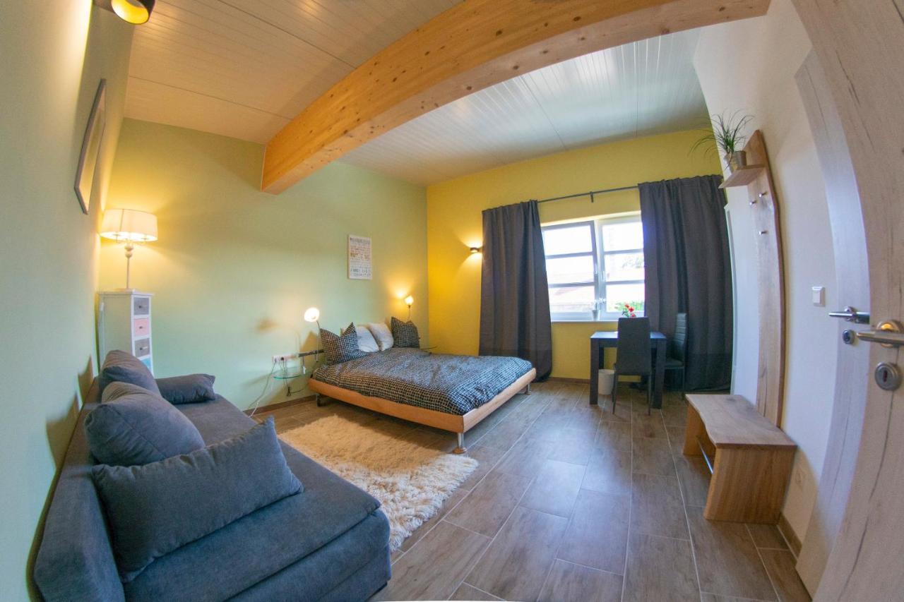 Ranchzimmer Am Hippo-Campus Reit- Und Therapiezentrum Deutsch Haslau Экстерьер фото