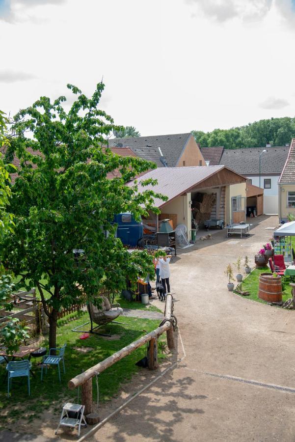 Ranchzimmer Am Hippo-Campus Reit- Und Therapiezentrum Deutsch Haslau Экстерьер фото